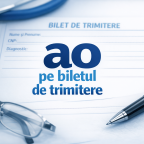 ao pe biletul de trimitere